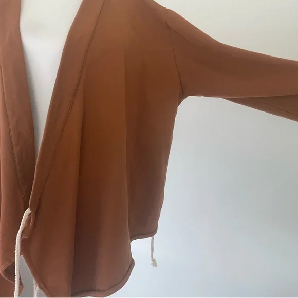 Myrah Penaloza Cotton Lounge Wrap - Picture 7 of 12